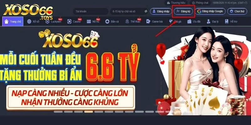 Truy cập đúng đường dẫn đăng ký an toàn